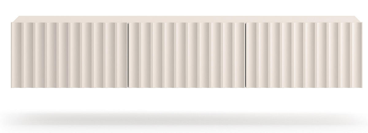 TV-HÄNGEBOARD Derriva Hellbeige 170 cm - Ecru/Beige, Holzwerkstoff (169.8/31.7/37cm) - Selsey