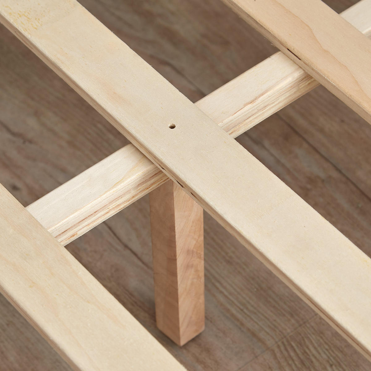 POLSTERBETT Samt 140/200 cm in Anthrazit - Grau, Holz (140/200cm) - Homestyle4u