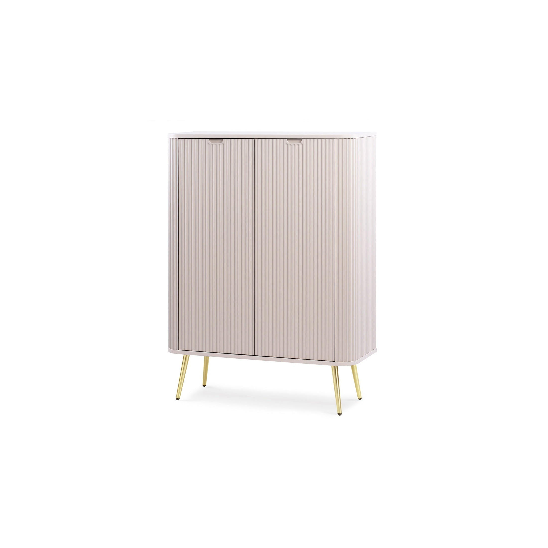 Pillovely Kommode Hellgrau 103x129x39 cm