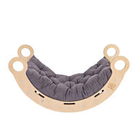 KLETTERBOGEN für Kinder, Natur - Beige, Holz (92/47/40cm) - MeowBaby
