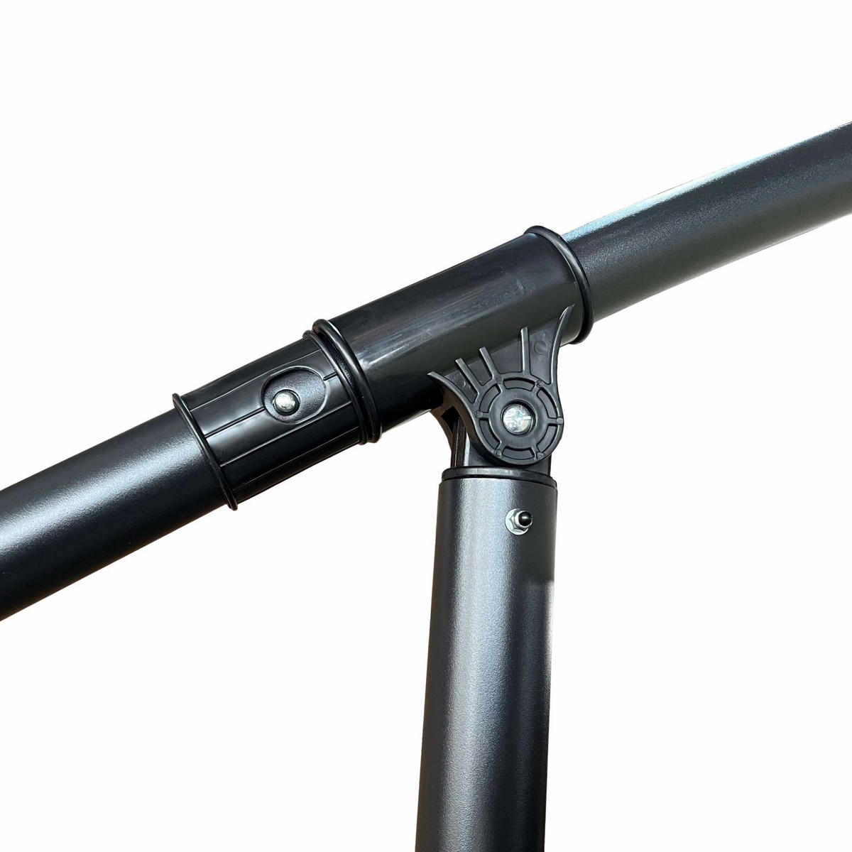 SONNENSCHRIM Marine 245/300 cm - Schwarz/Dunkelblau, Metall (300/300cm) - Akord