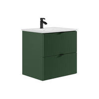 EINZELWASCHTISCH - 60cm x 47cm - MDF - grün - ZEVINI - Grün, Holz (60/60/47cm) - Vente-Unique