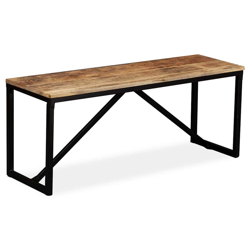 vidaXL Sitzbank Braun 110x45x35 cm