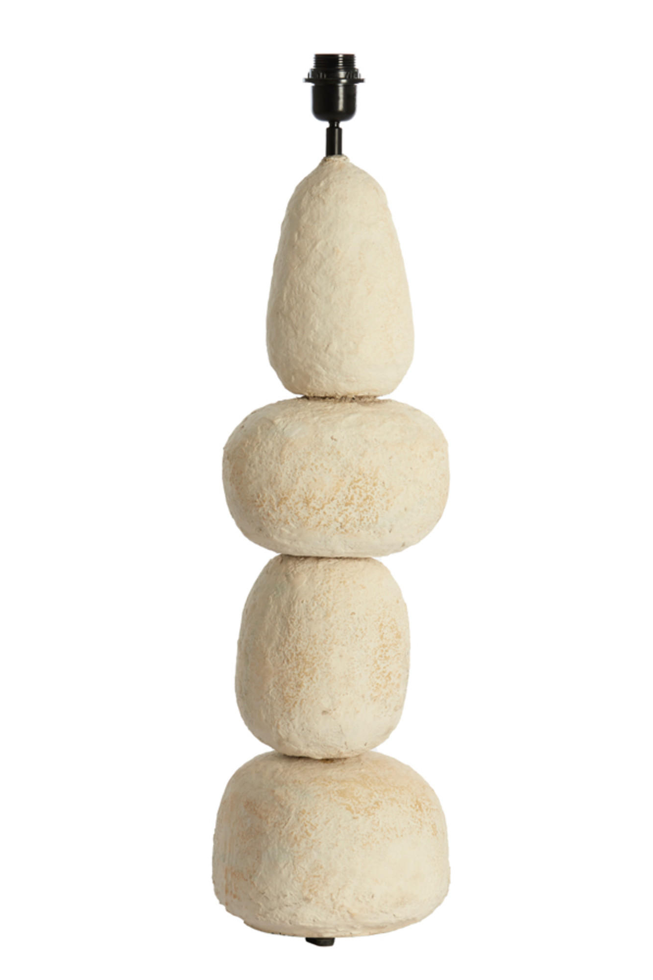 LAMPENFUSS Marree Braun Ø22/72 cm - Beige, Papier (22/22/72cm) - Light & Living