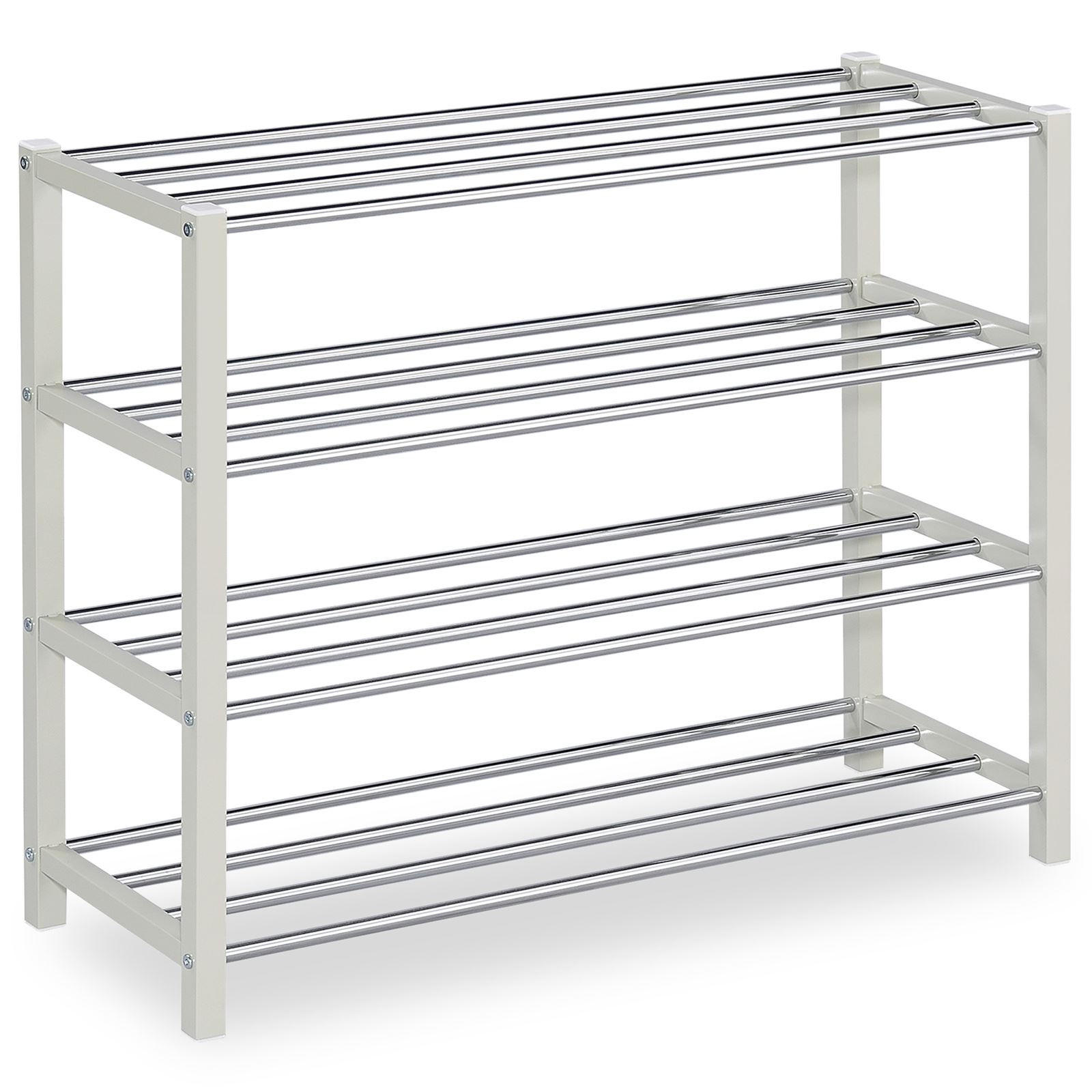 SCHUHREGAL DUBLIN - Beige, Metall (80/65/29cm) - IDIMEX