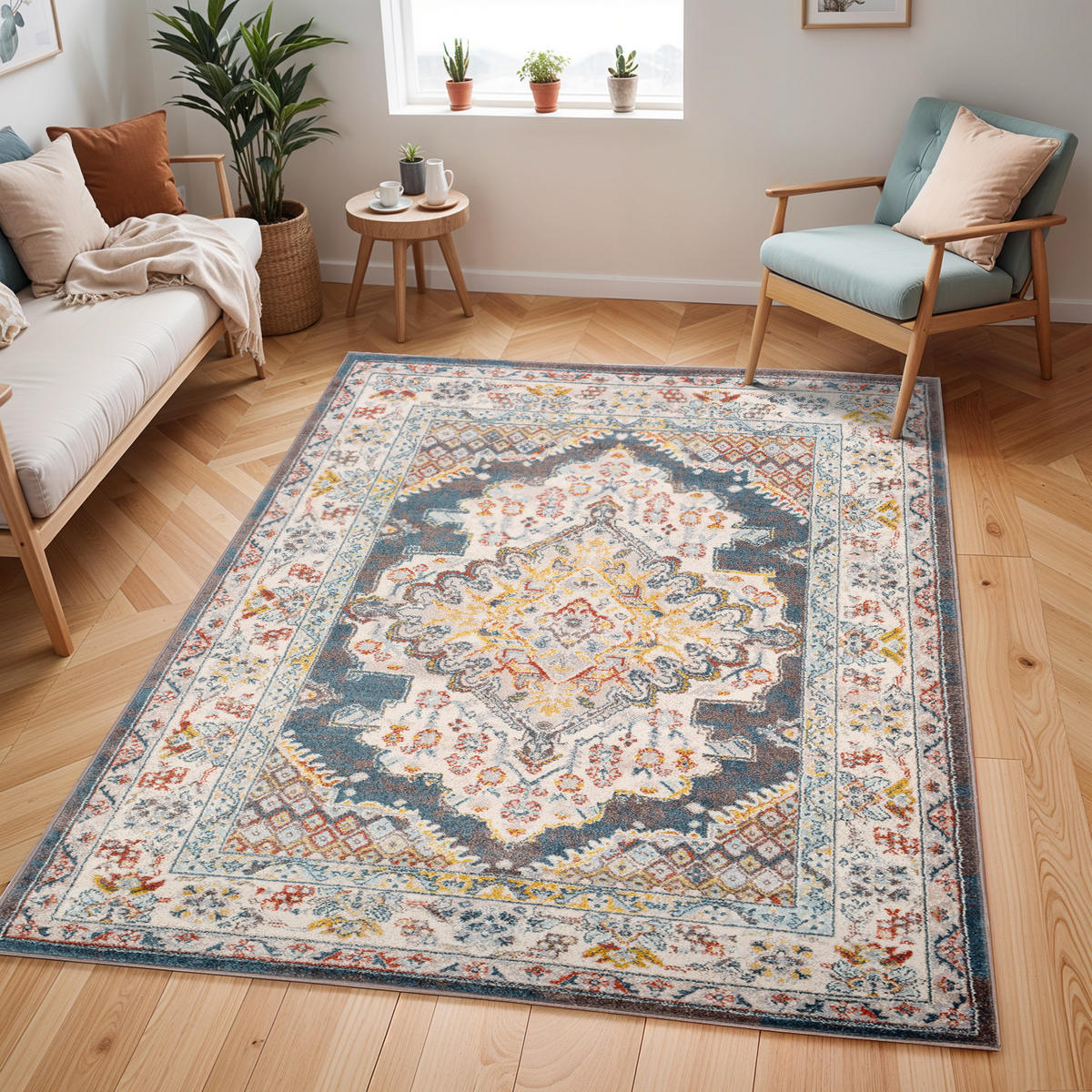 VINTAGE-TEPPICH 160/213 cm Braun - Braun, Naturmaterialien/Textil (160/213cm) - LIVABLISS