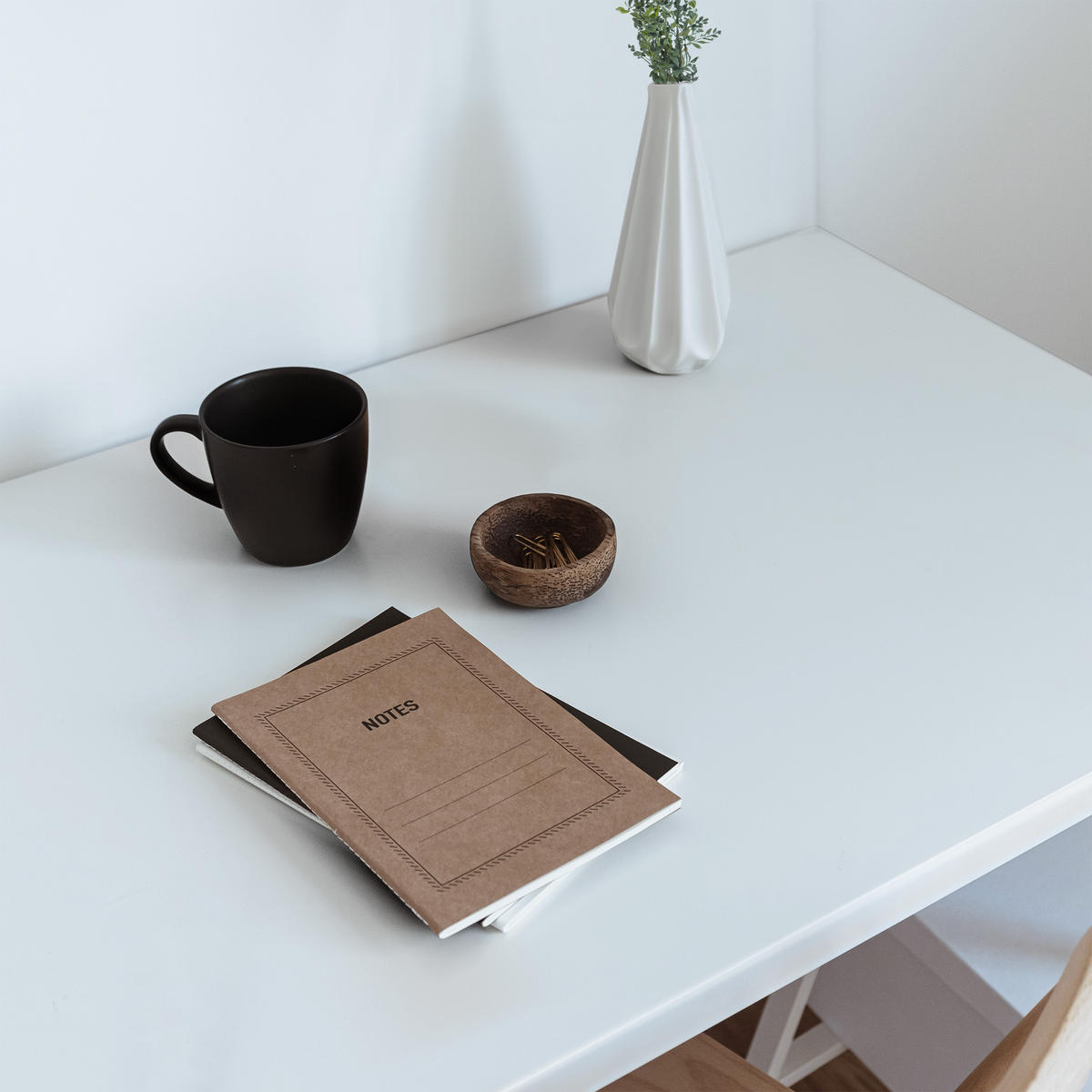 MÖBLAUFKLEBER 100x50 cm weiß - Braun, Kunststoff (100/50/0.1cm) - Wallfluent