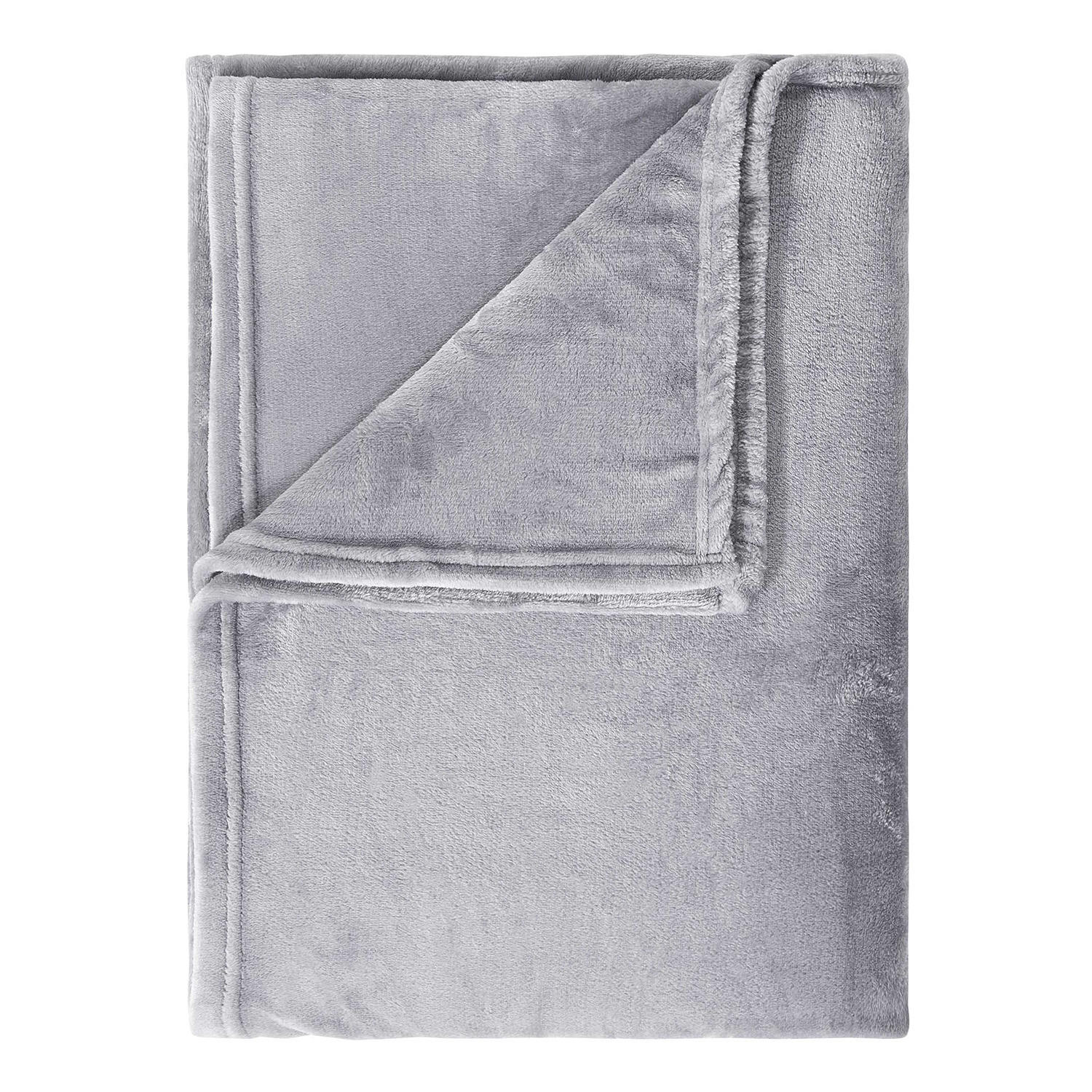 PLAID Lazy Days - Grau, Textil (150/200cm) - Butlers