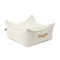 SITZPOUF Outzy für Kinder, Quadratisch, Beige - Beige, Textil (60/60/60cm) - MeowBaby