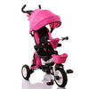 DREIRAD Flexy Lux 3 in 1 pink Tricycle klappbar, Gummireifen, drehbarer Sitz - Pink, Metall (75/52/110cm)