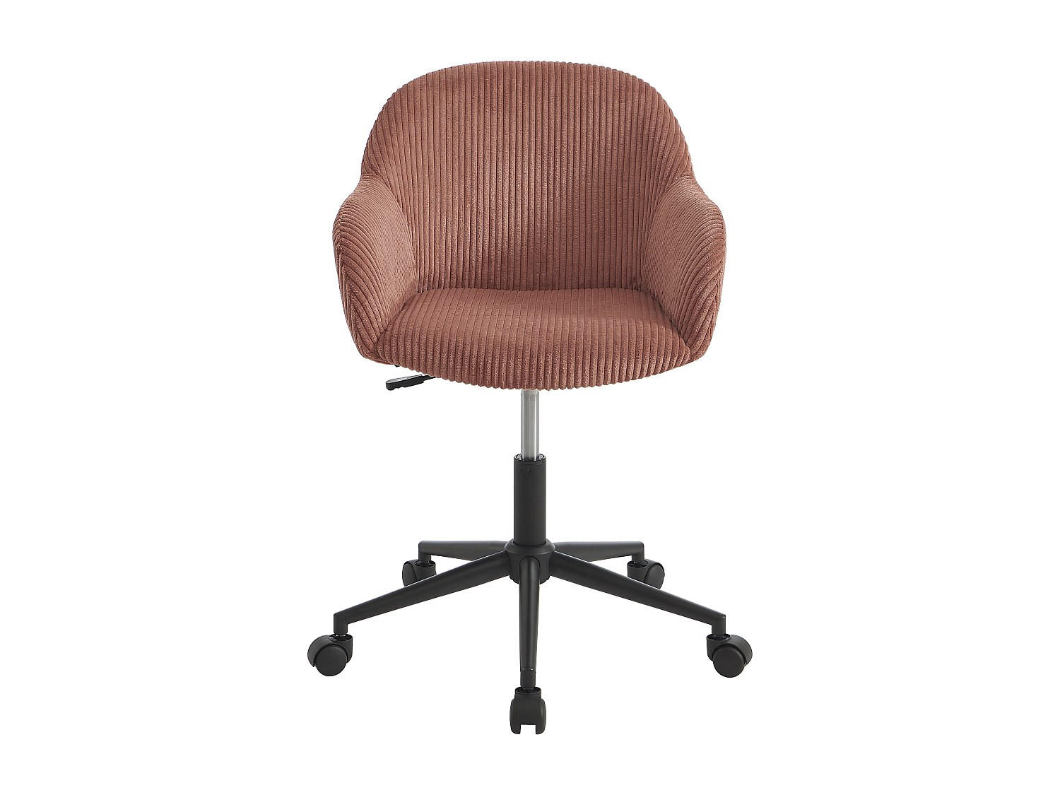 BÜROSTUHL ohne Armlehnen - 58 cm x 64 cm - stoff - rosa Marenzia - Pink, Textil (58/87/64cm) - Vente-Unique