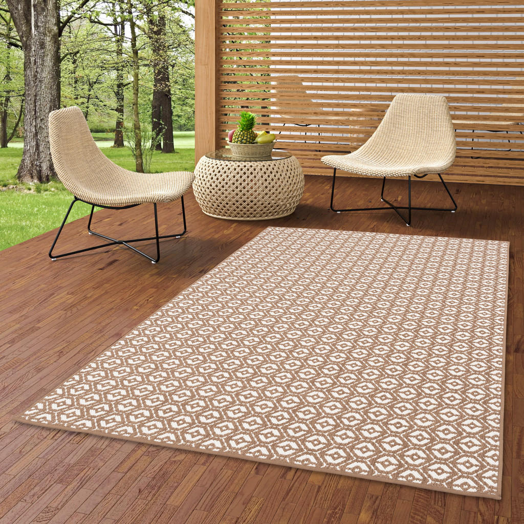 Thumbnail - Pergamon In-, Beige, Textil, 200x250 cm, Teppiche & Böden, Teppiche, Outdoorteppiche