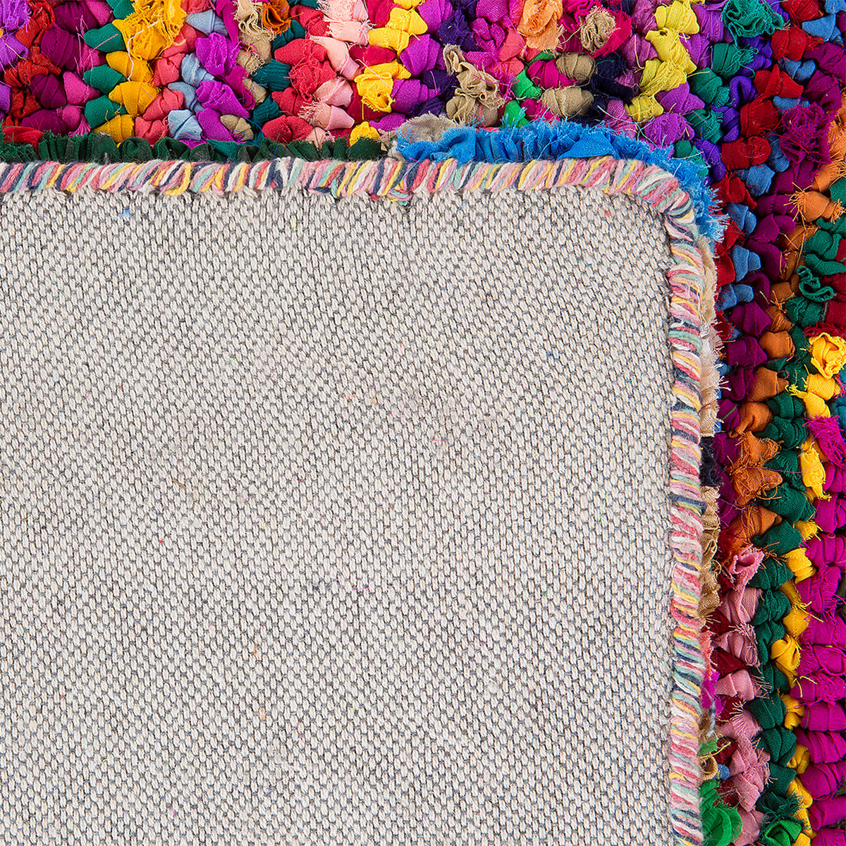KURZFLOR-TEPPICH Malatya 230/160 cm - Multicolor, Kunststoff (160/230cm) - Beliani