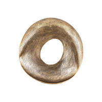 WANDPANEEL Daweson Gold 45/6/45cm - Goldfarben, Metall (6/45/45cm) - PTMD Collection