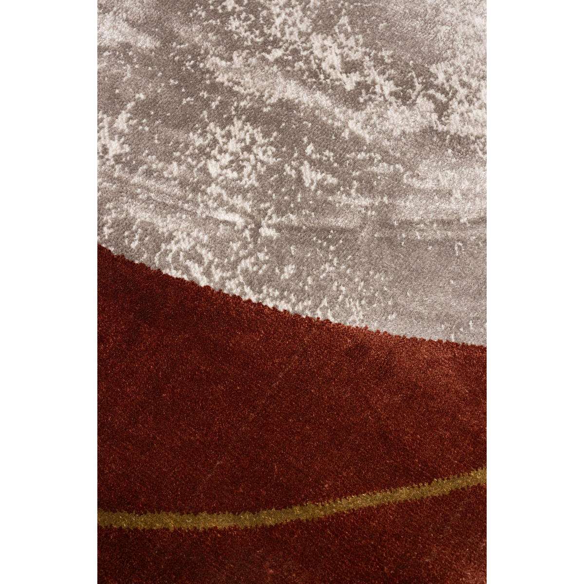 TEPPICH Noon 200x220 cm - Orange, Kunststoff (220/200cm) - Zuiver