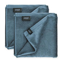 HANDTUCH AUS 100 % BAUMWOLLE SENSE 2ER SET - Blau, Textil (50/100cm) - Schöner Wohnen