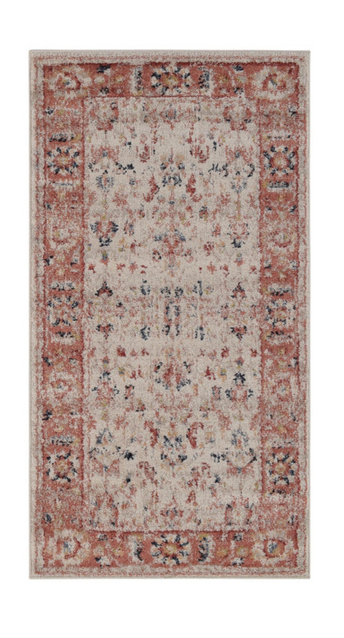 HEATSET-TEPPICH Florence Creme/Rot 200x290 cm - Multicolor, Textil (200/290cm) - Vercai Rugs