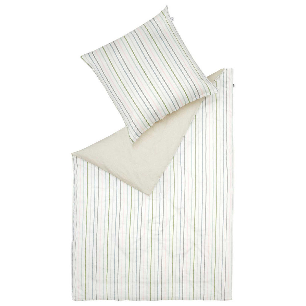 WENDEBETTWÄSCHE HAPPY - Multicolor, Textil (135/200cm) - Schöner Wohnen
