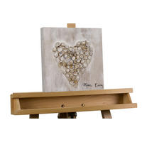 ÖLGEMÄLDE 30/30 cm - Braun, Holz/Textil (30/30cm) - KUNSTLOFT