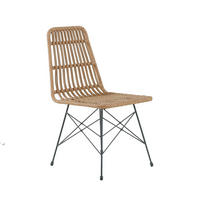 GARTENSTUHL Bago Braun Aus Kunstharz - Braun, Metall (59/85/47cm) - Concept Usine