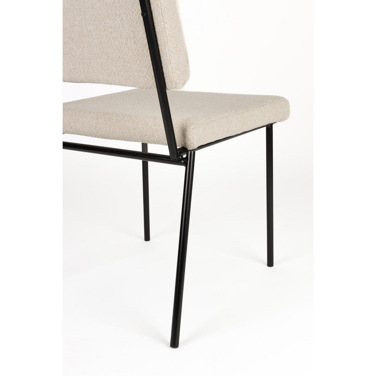 ESSZIMMERSTUHL Fellow Creme/ Weiß - 2 er Set - Creme, Kunststoff (47.5/85/60cm) - Zuiver