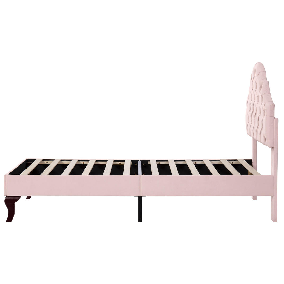 POLSTERBETT 140/190 cm aus Leinen mit Stauraum Ladestation und verstecktem Becherhalter Grau - Grau, Textil (140/190cm) - Modenvie