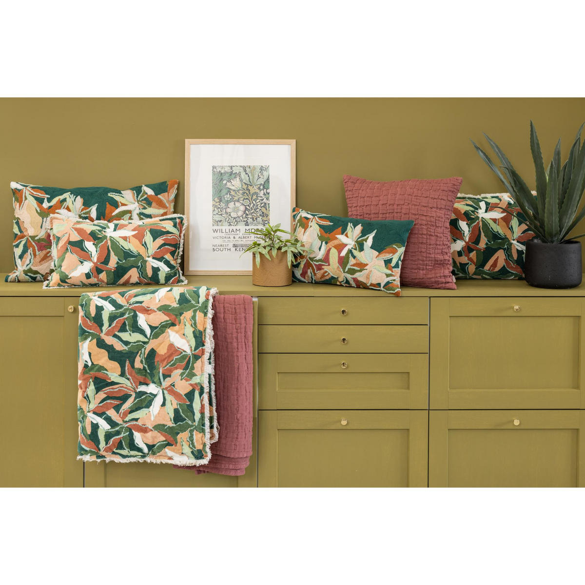 BETTÜBERWURF Swami sein 240 x 260 cm - Multicolor, Textil (240/260cm) - Vivaraise