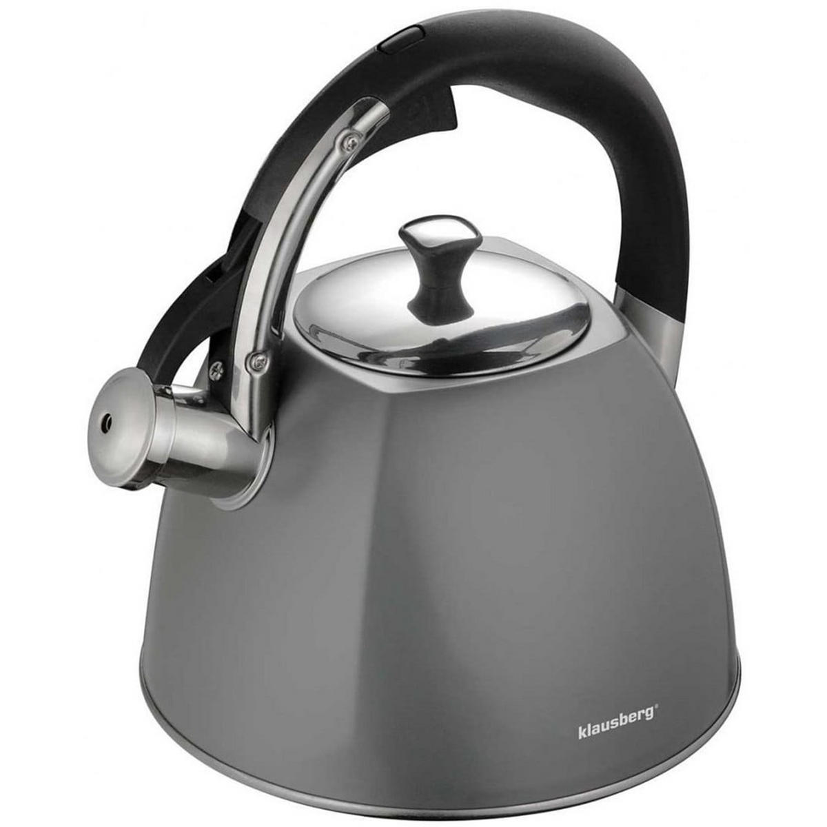 WASSERKESSEL Grau 17/20/20 cm KB7411 - Grau, Kunststoff (17cm) - Klausberg 