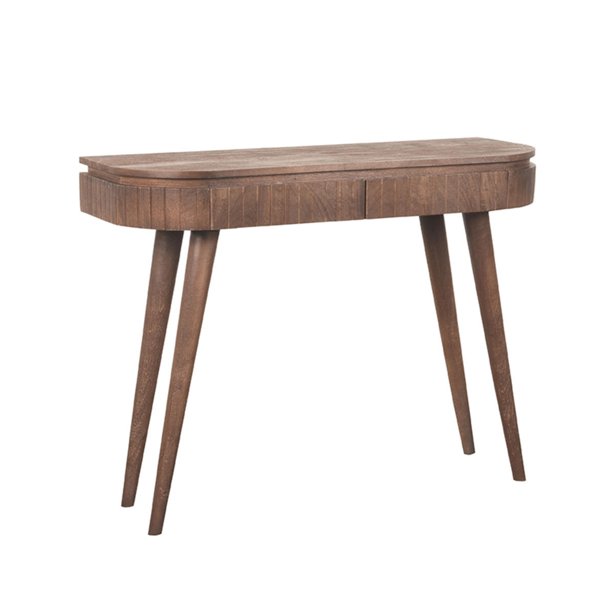 SCHREIBTISCH Nils Braun 38/100/77 cm - Braun, Holz (38/100/77cm) - LABEL51
