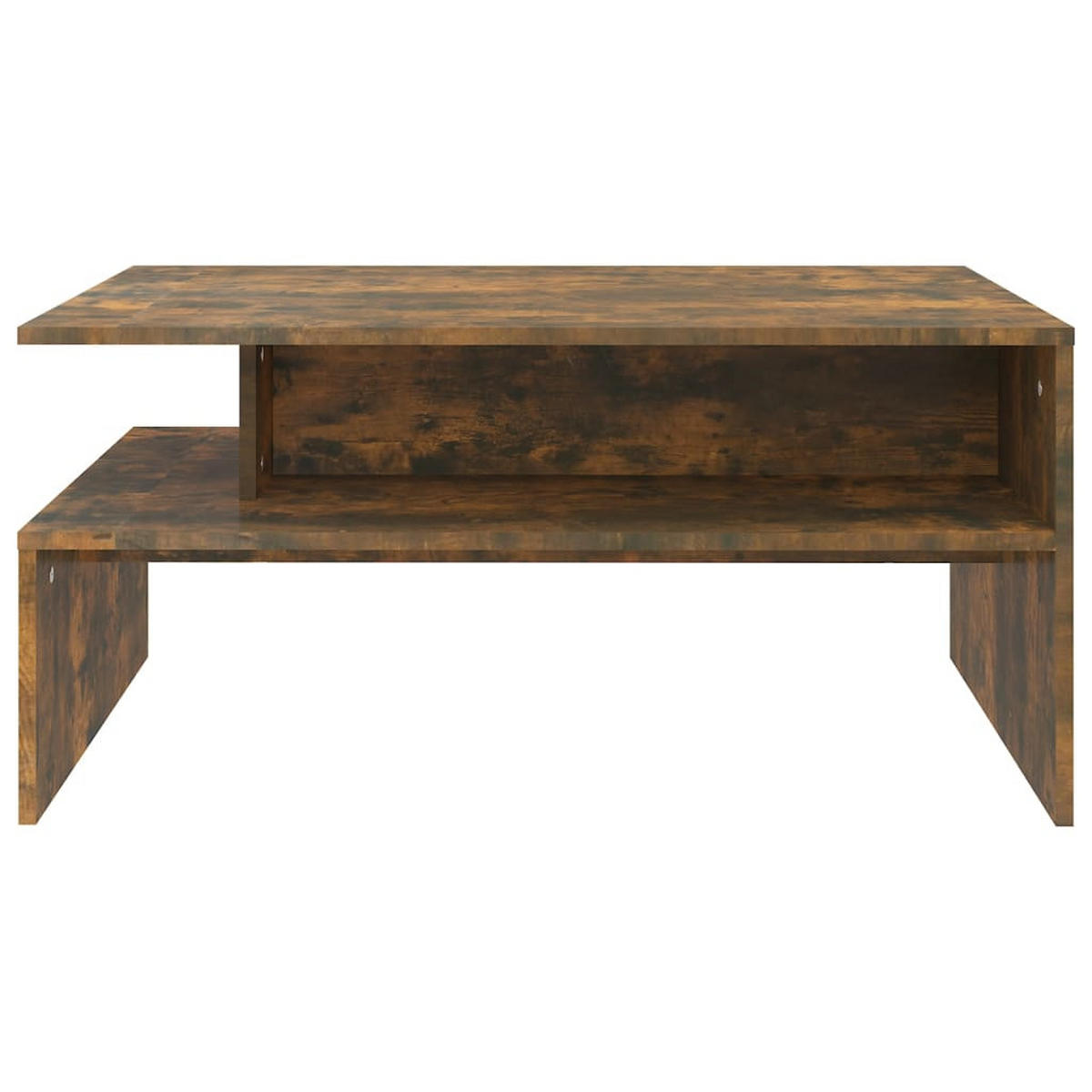 COUCHTISCH Räuchereiche 90x60x42,5 cm Holzwerkstoff - Braun, Holzwerkstoff (90/60/42.5cm) - furnicato