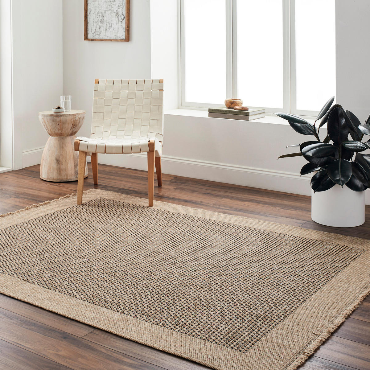 OUTDOORTEPPICH Jute-Optik 160/213 cm Beige - Braun, Kunststoff/Textil (160/213cm) - LIVABLISS