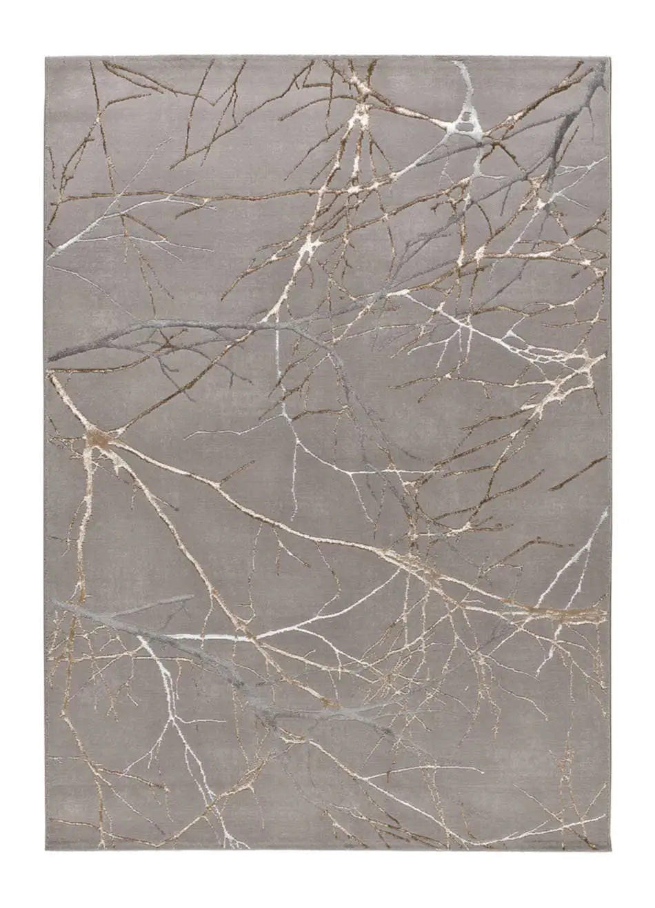 Atticgo Webteppich Grau 160x230 cm
