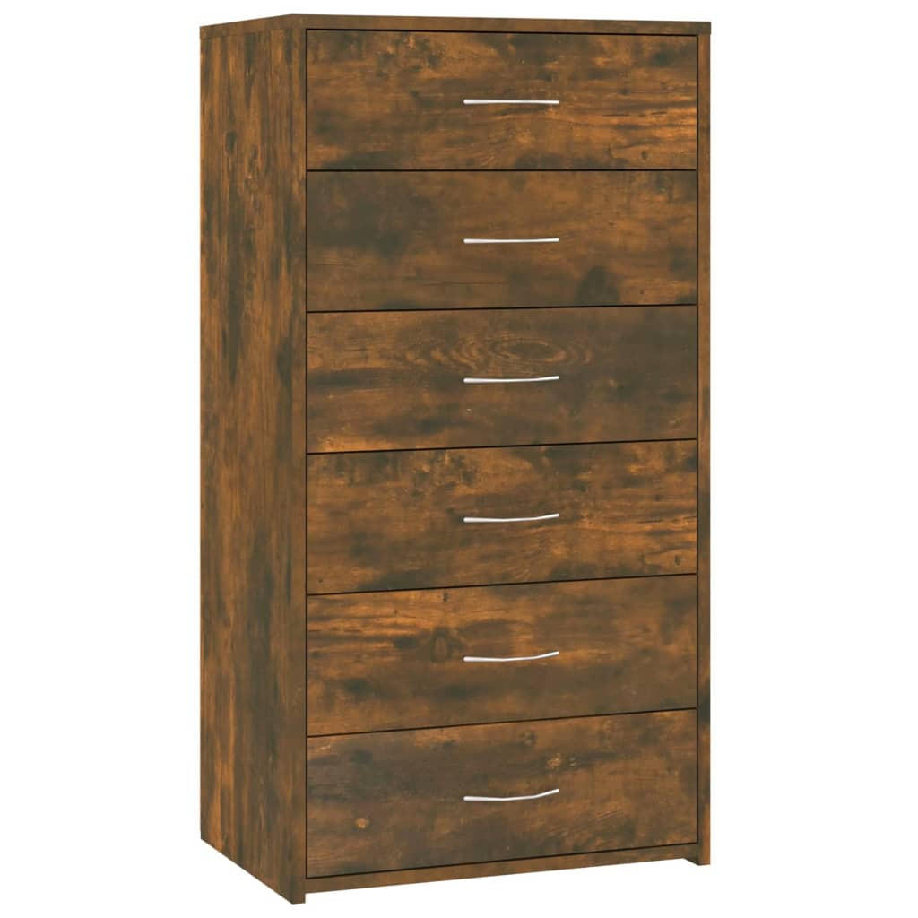vidaXL Sideboard Dunkelbraun 50x96x34 cm