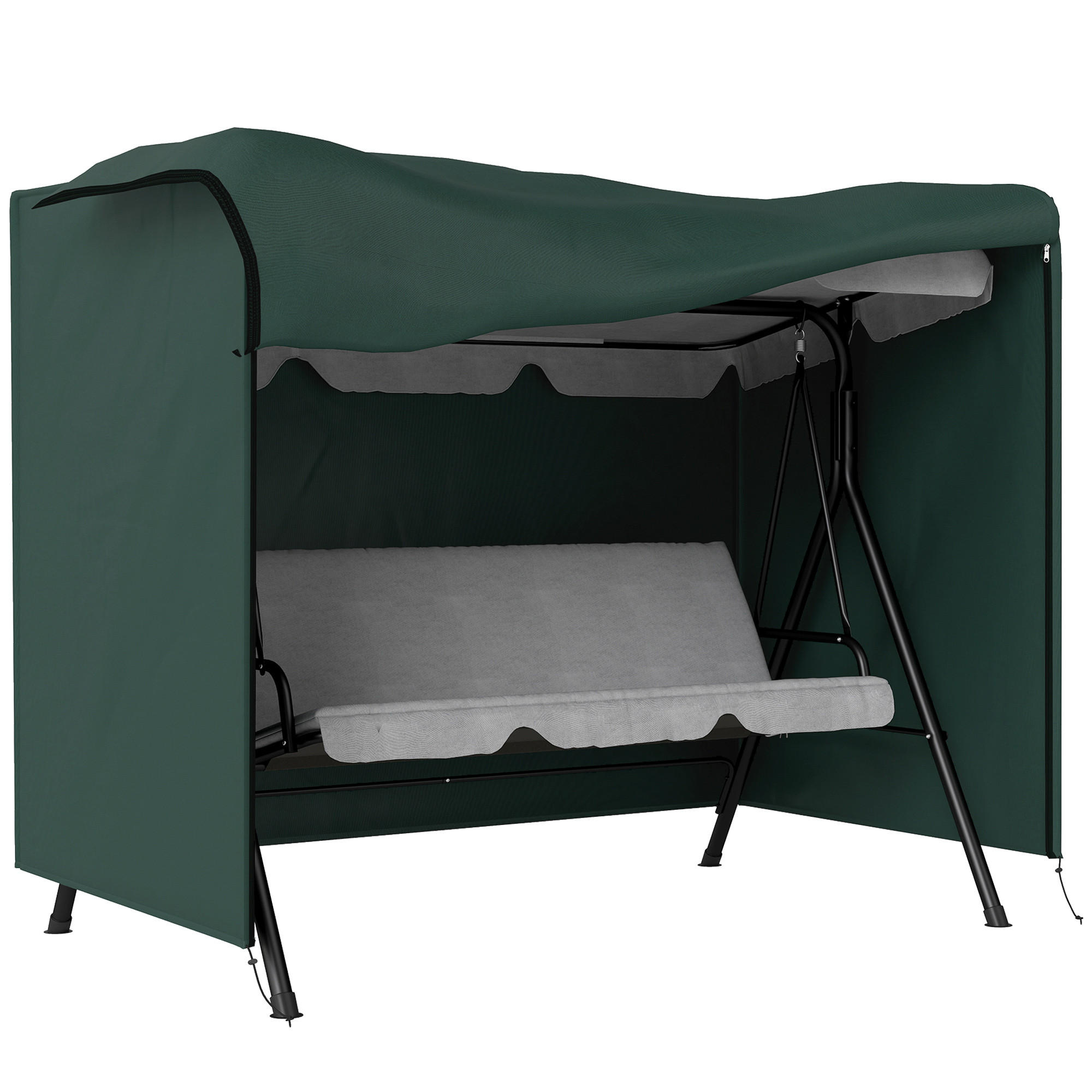 ComfortXL Abdeckung Dunkelgrün 124x164x205 cm