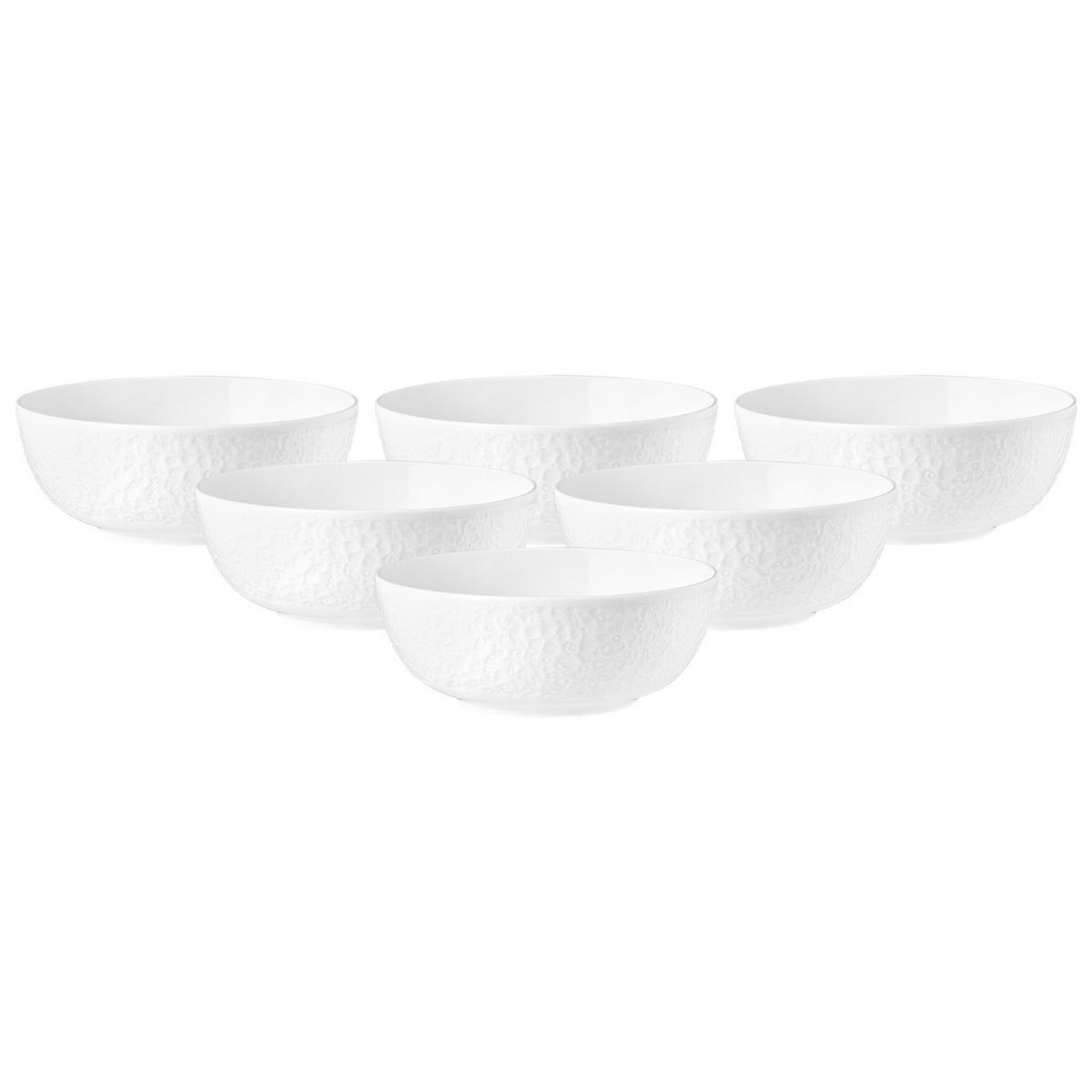 FOODBOWL Nori Home weiß ø 20,6 cm 6er Set - Weiß, Keramik (20.6cm) - Seltmann Weiden