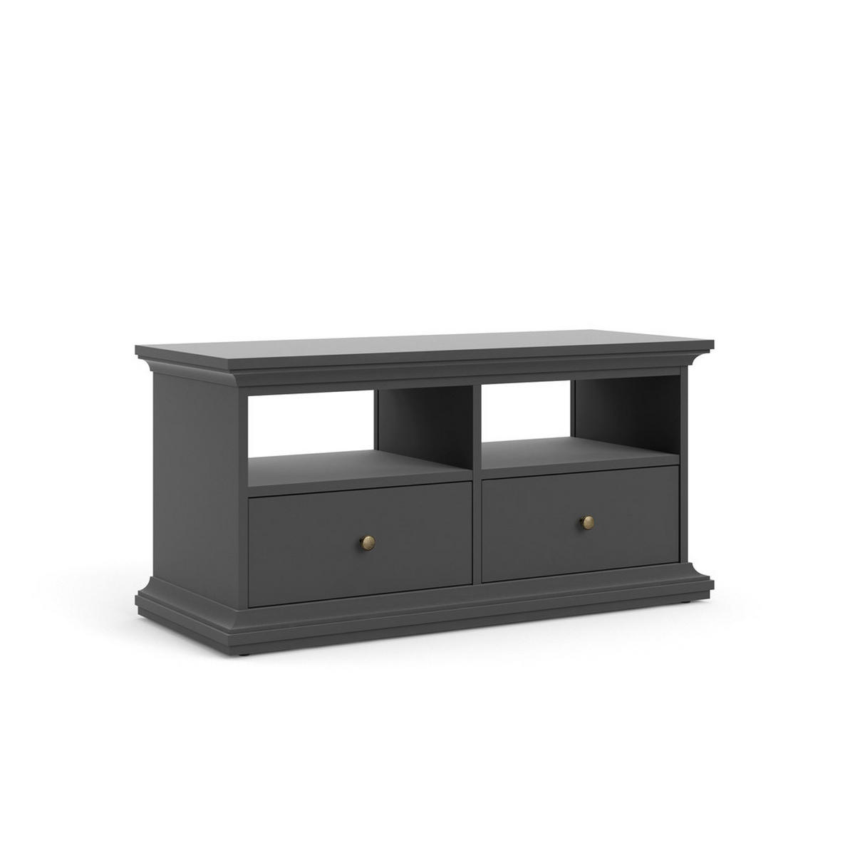 TV-ELEMENT Venedig Grau 103/42/51 cm - Grau, Holzwerkstoff (103/51/42cm) - ebuy24