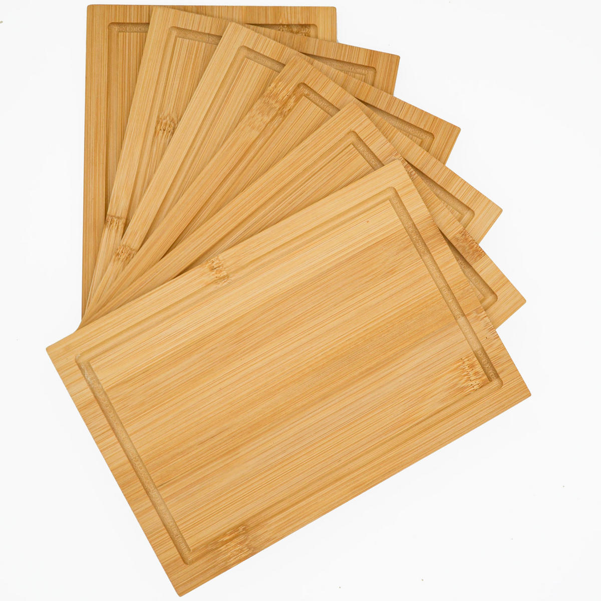FRÜSTÜCKSBRETT rund, 15/22/0,8 cm, Bambus - Braun, Holz (15/22cm) - Dunedesign
