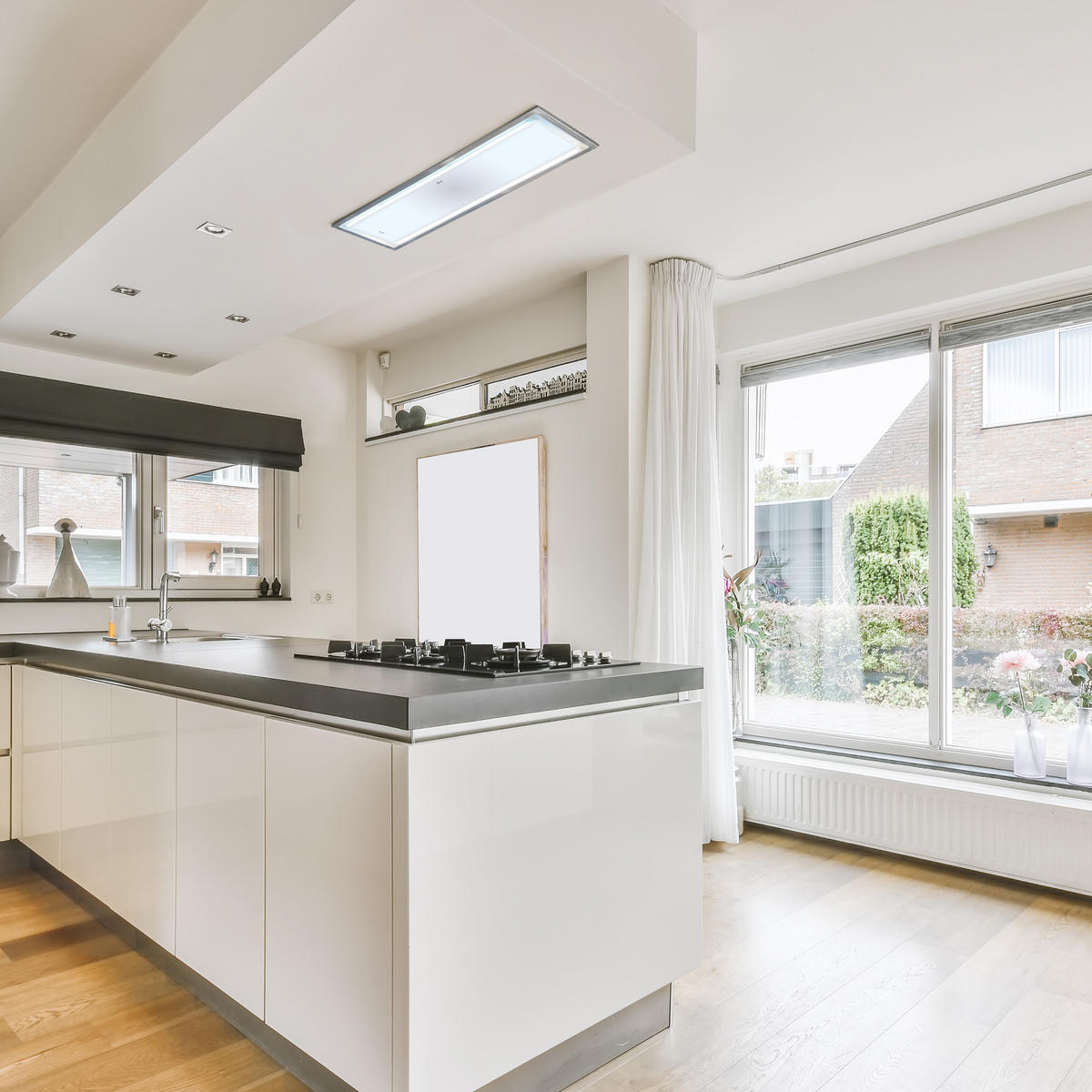 DUNSTABZUGSHAUBE GCH 974 SU 120 Diamond 120 cm Edelstahl - Silberfarben, Metall (120/32/30cm) - Gurari