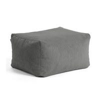 POUF Der Ruhestifter - Anthrazit, Textil (65/35/55cm) - Mokebo
