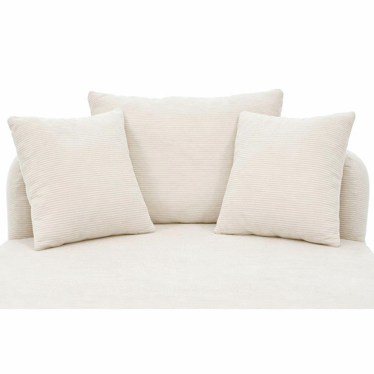 XXL-SESSEL montagefrei mit 122 cm Sitztiefe, DE-42520, Hellbeige - Beige, Textil (170/83/112.5cm) - ComfortXL