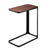 BEISTELLTISCH Frame schwarz 24/52/45 cm für Couch und Sofa - Schwarz, Metall (45/24/52cm) - Yamazaki