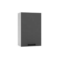 HÄNGESCHRANK W45 P/L - Morvex - Praktisches Stauraum Konzept - Anthrazit, Holz/Metall (45/72/30cm)