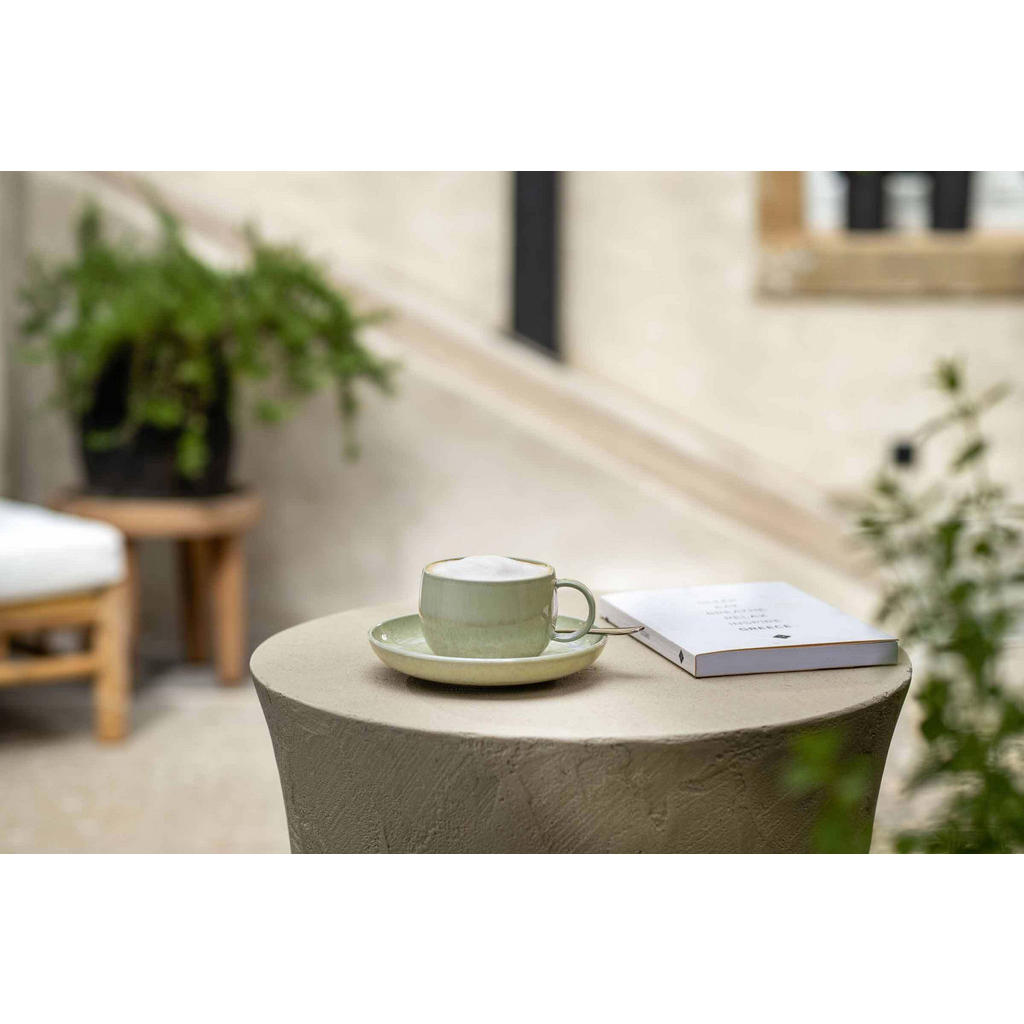 Thumbnail - like.Villeroy & Boch Kaffeeuntertassen, Grün, Keramik, Kaffee & Tee, Tassen, Untertassen