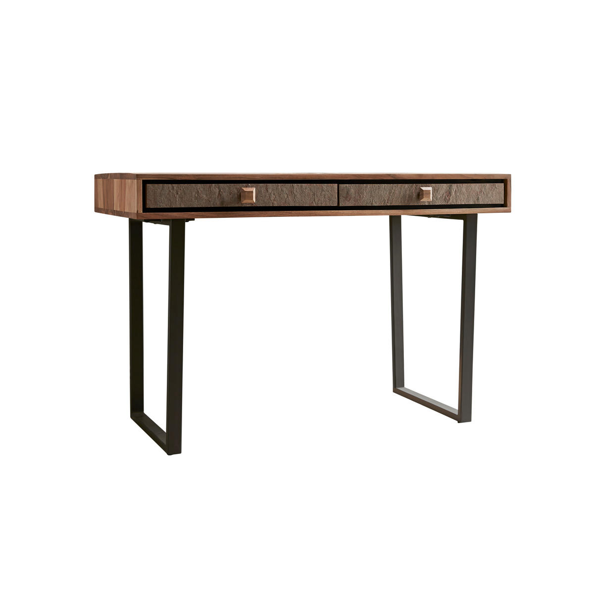 KONSOLENTISCH Temis Natur aus Akazie - Naturfarben, Holz (55/115/76cm) - Tikamoon