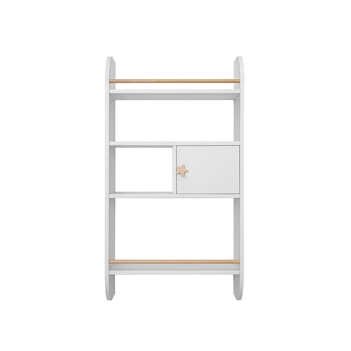 WANDBOARD Rainbow Weiß - Weiß, Holzwerkstoff (57/105/23cm) - Petits-meubles