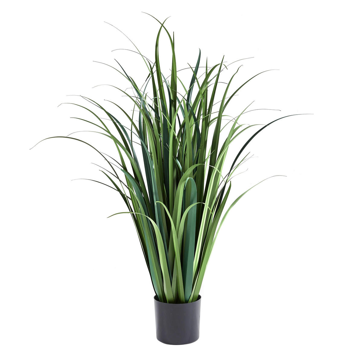 KUNSTPFLANZE Künstliches Gras – Alaric 90 cm - Grün, Kunststoff (90cm) - aplanta