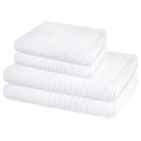 FROTTIERSET Carre 4-teilig - Weiß, Textil (50/100cm) - Ross