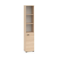 AKTENREGAL – 39 cm – Odelis – Schwarz - Schwarz, Holzwerkstoff (39/203/34cm) - hi-markt