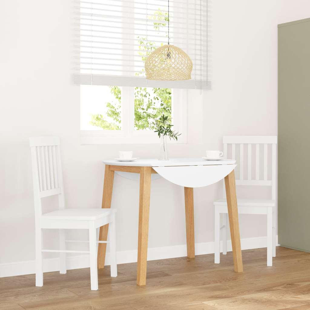 STUHL-SET 2 Stk Sturmhainbach 42.5/90/44.5 cm - Weiß, Holz (42.5/90/44.5cm) - ZMH
