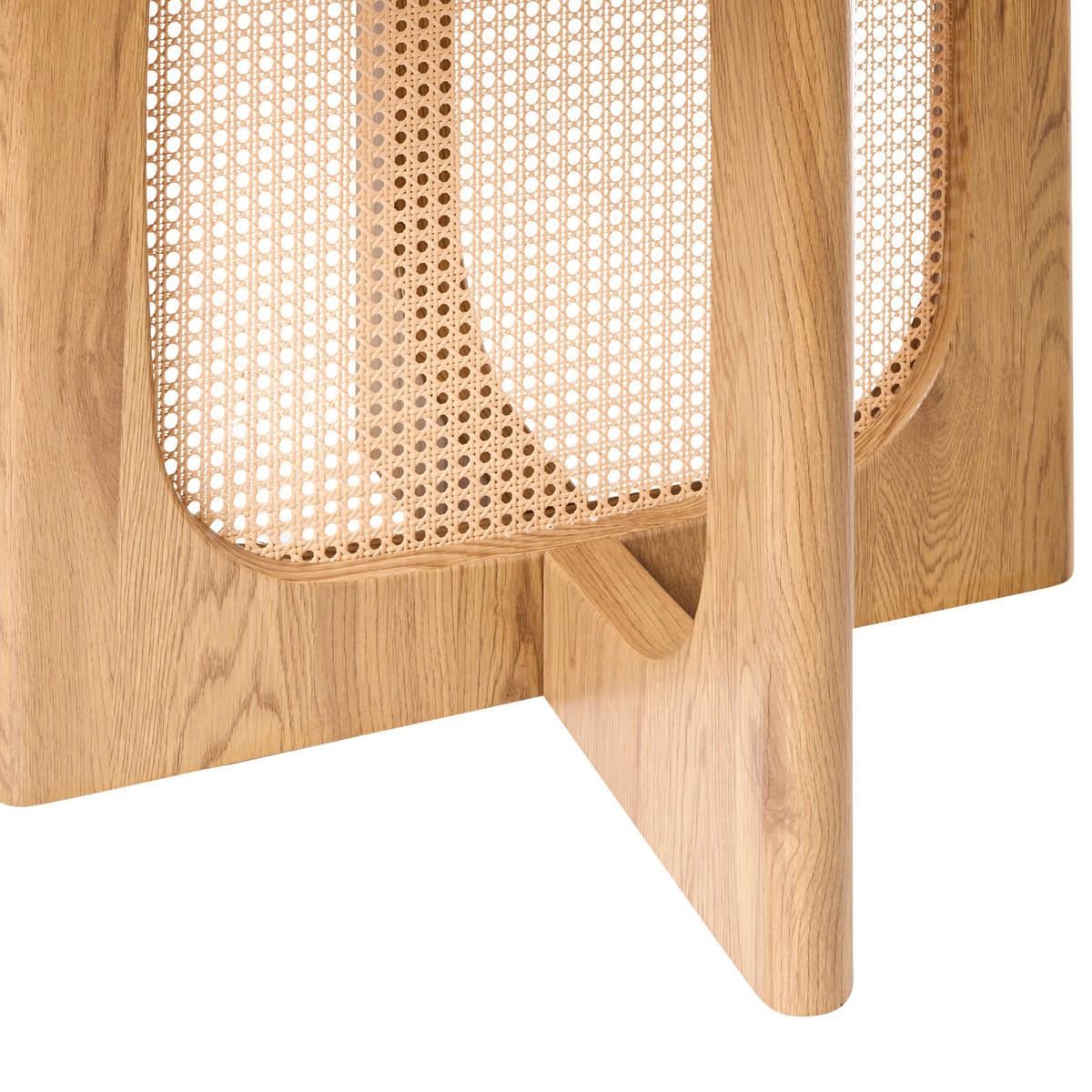 ESSTISCH Braun Karlo - Hellbraun, Holzwerkstoff (120/120/76cm) - Beliani